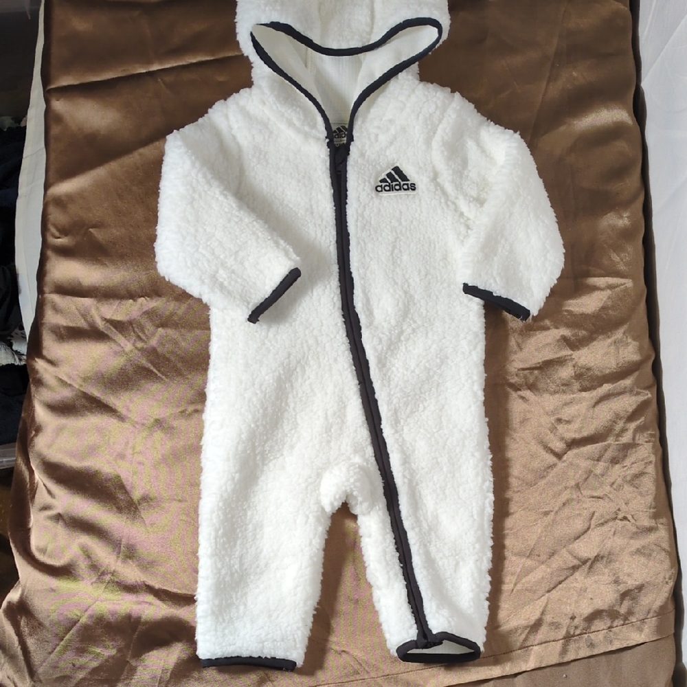 Adidas   one-piece Sherpa for 9mth baby!  New Without Tag